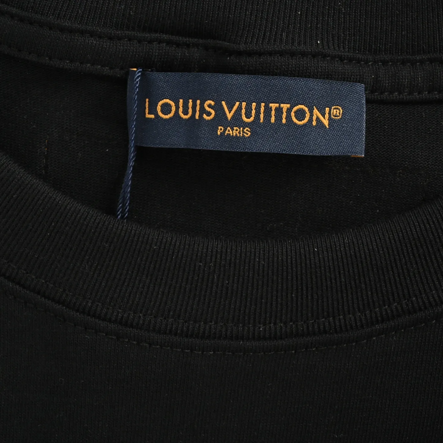Louis Vuitton/Louis Vuitton 24ss back sun foam printed short sleeves